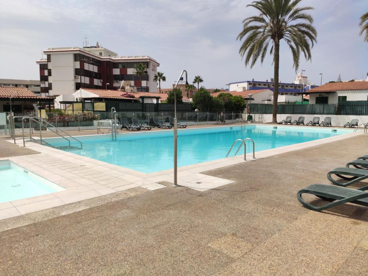 Villa Bungalow With Private Garden Nex To Yumbo Center Maspalomas  Exterior foto