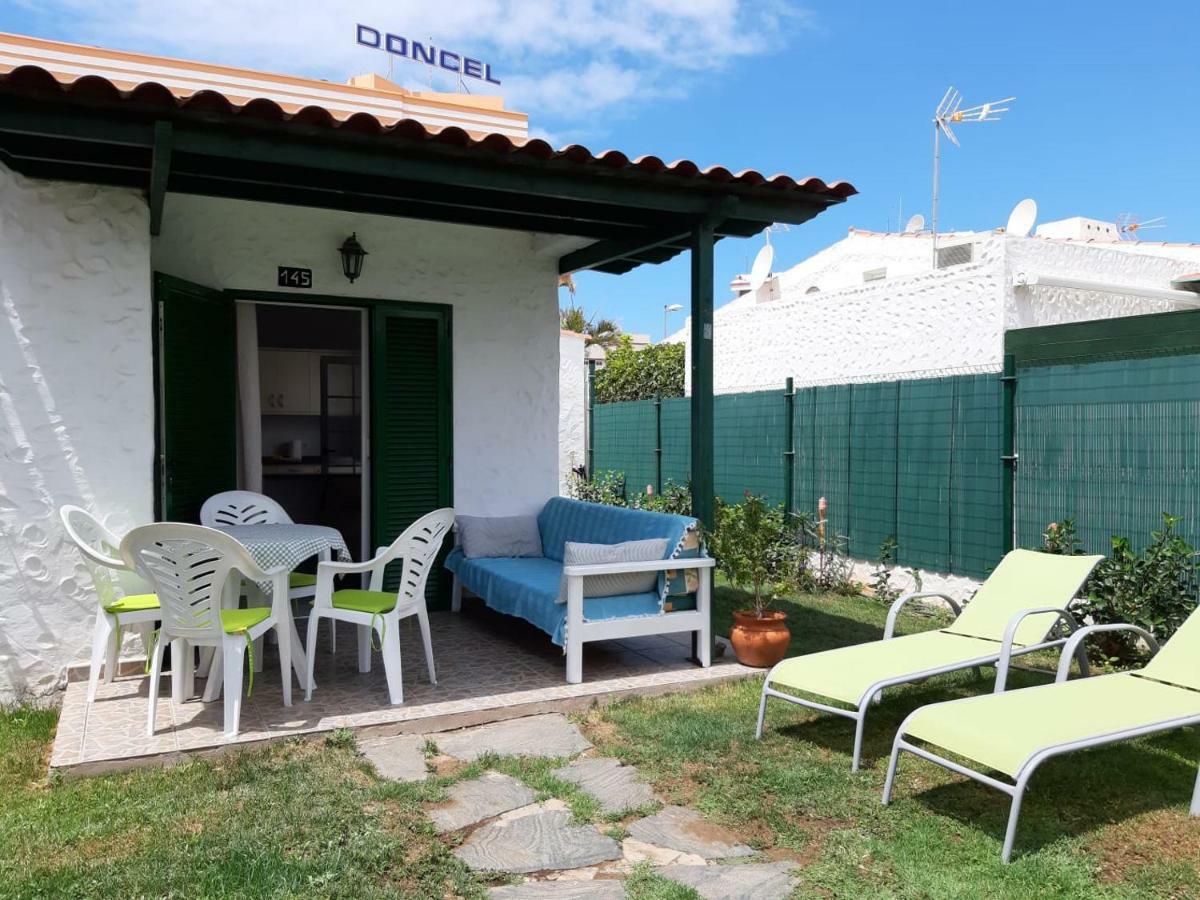 Villa Bungalow With Private Garden Nex To Yumbo Center Maspalomas  Exterior foto