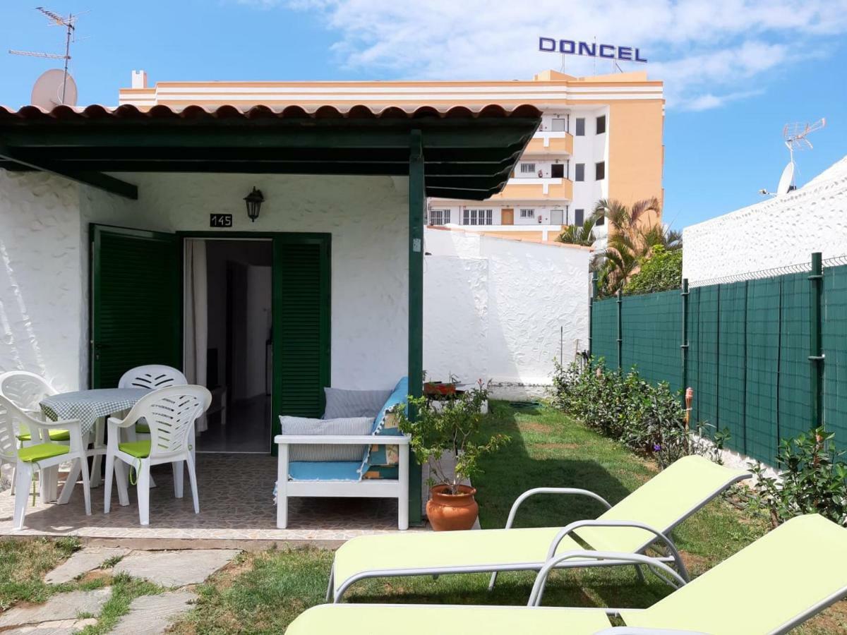 Villa Bungalow With Private Garden Nex To Yumbo Center Maspalomas  Exterior foto